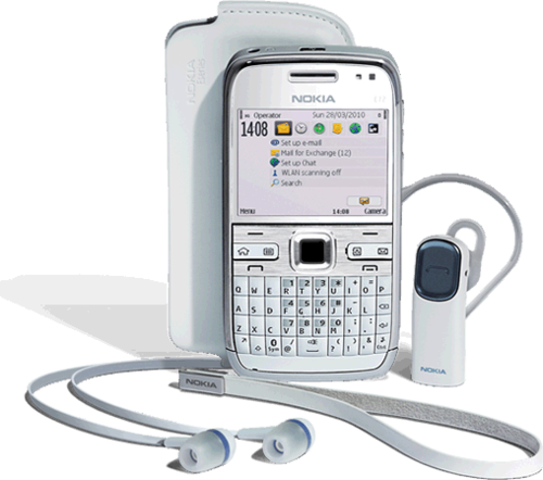 Nokia E72 Special White Edition